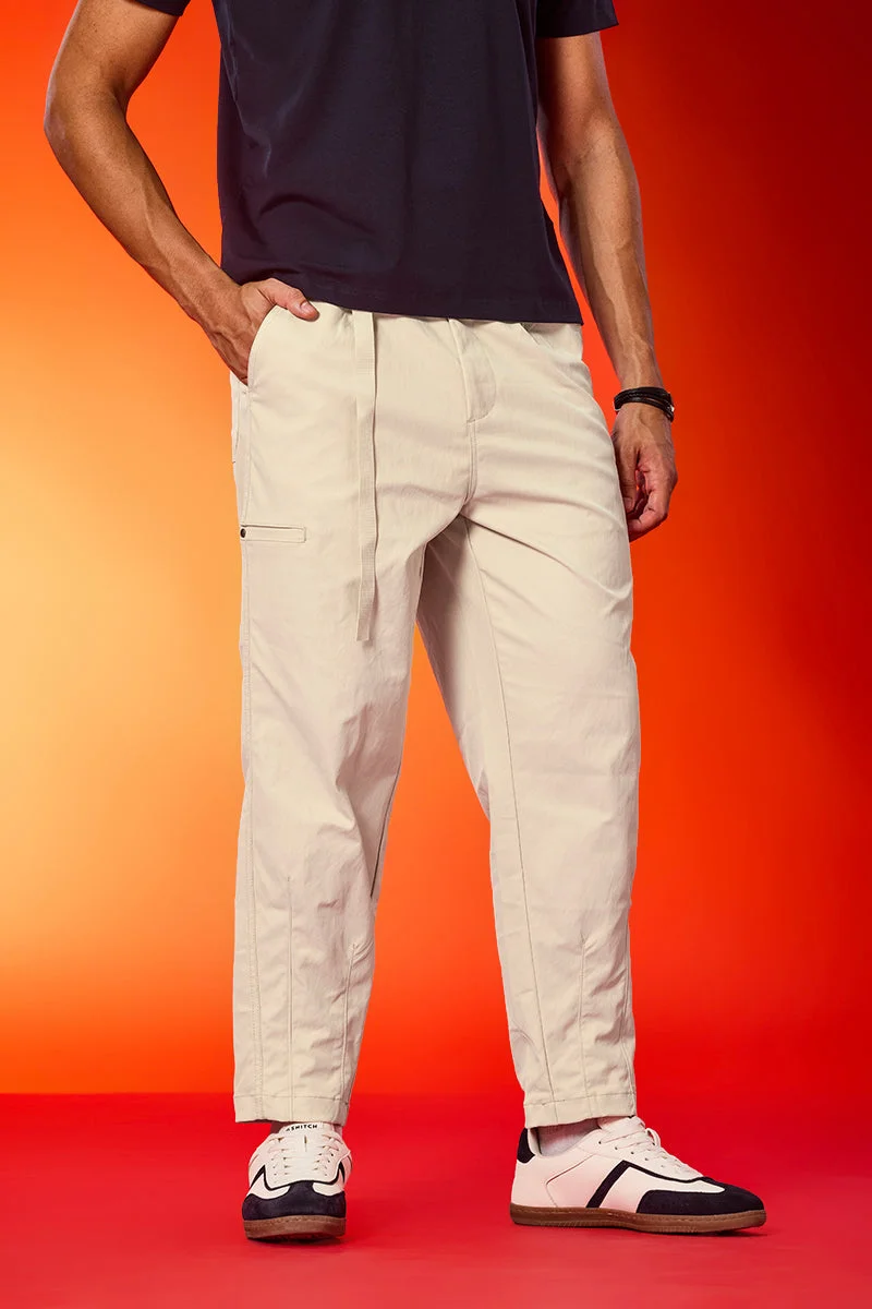 100% Cotton Slim Fit Trousers